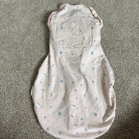 Happiest Baby Sleep Sack Swaddle Light Pink Space Size Medium 2-4 months - Picture 8 of 9